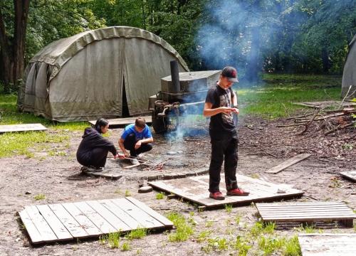 Letni obóz klas policyjnychz