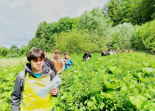 Letni obóz klas policyjnychz