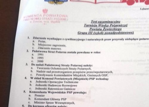 Konkurs pożarniczy